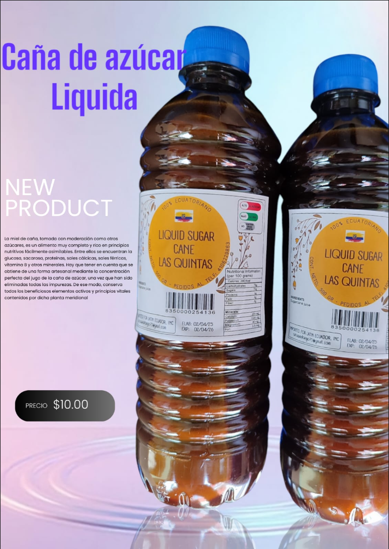 CANA DE AZUCAR LIQUIDA